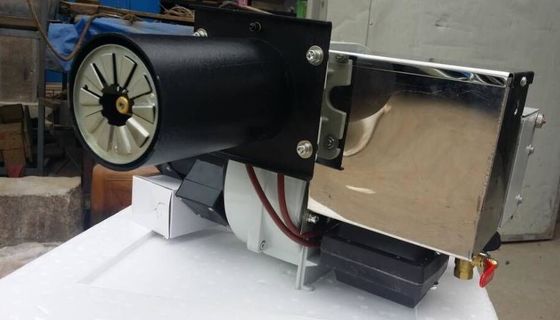 Burner minyak limbah ringan kecil 2 - 4 liter per jam Pc Board Control