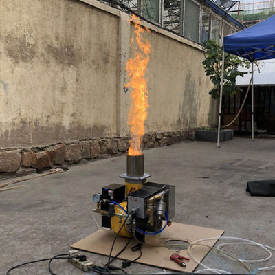 CINA Garasi Otomatis Pembakar Limbah Minyak, Minyak Dipecat Burner Tiga Tindakan Pencegahan Aman pemasok