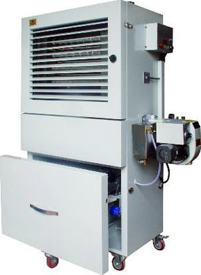 Pemanas Minyak Masak Ramah Lingkungan 12000 M3 / H Air Output Dengan Motor Kipas 0,6 Kw