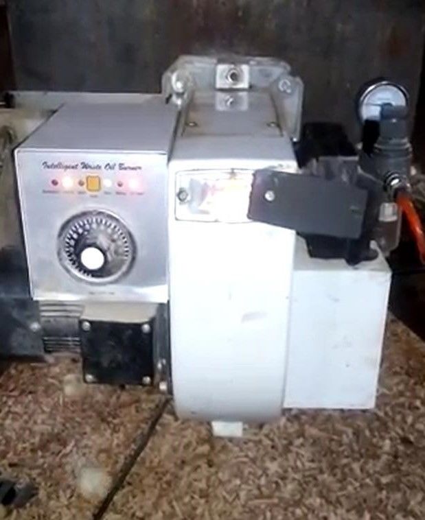 220 V / 50 Hz Fuel Oil Burner, 25 Kg Oil Burner Boiler Mudah dioperasikan 0