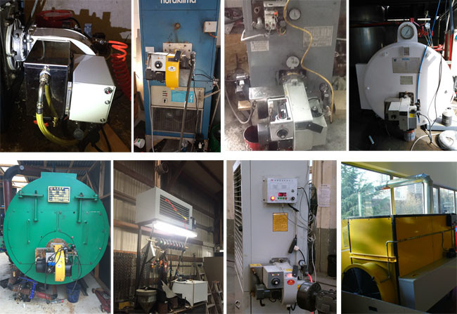 Low Noise Waste Motor Oil Burner, Diesel Oil Burner Garansi Satu Tahun 0