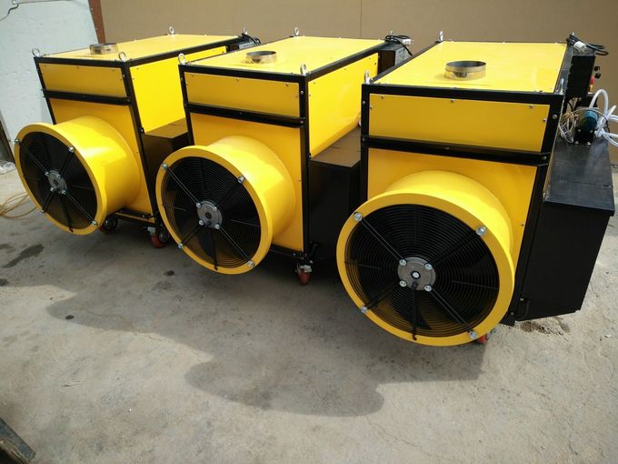 Pemanas Minyak Limbah Mobil, KVH 5000 Pemanas Mesin Pesawat 80-120 Kw 0